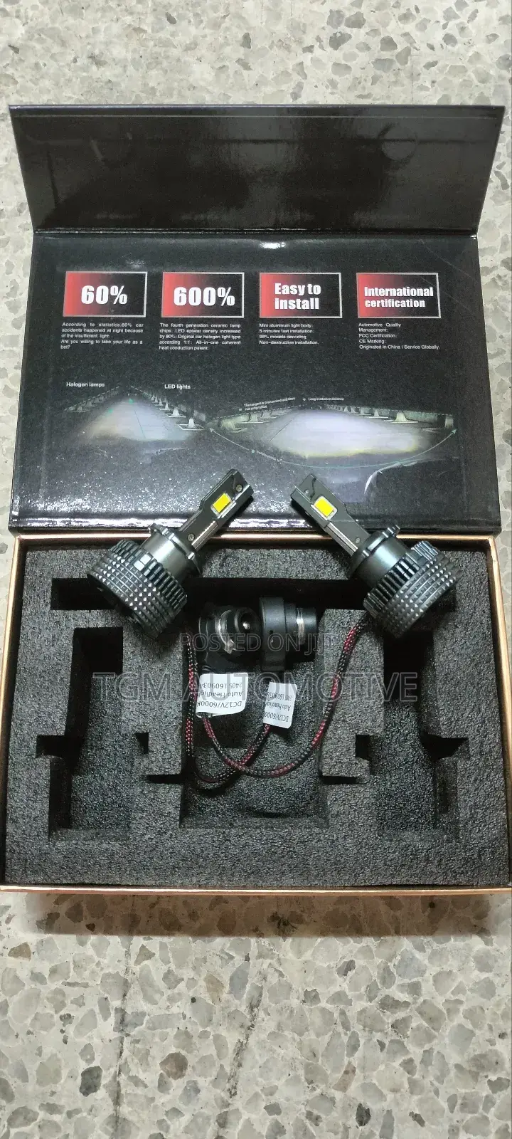 Powerful 300W D4S LED Headlight Bulbs