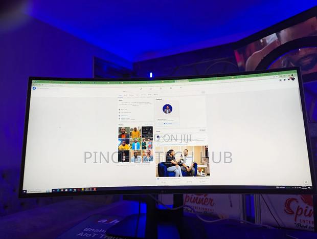 Lg 34 Inches Curved Monitor