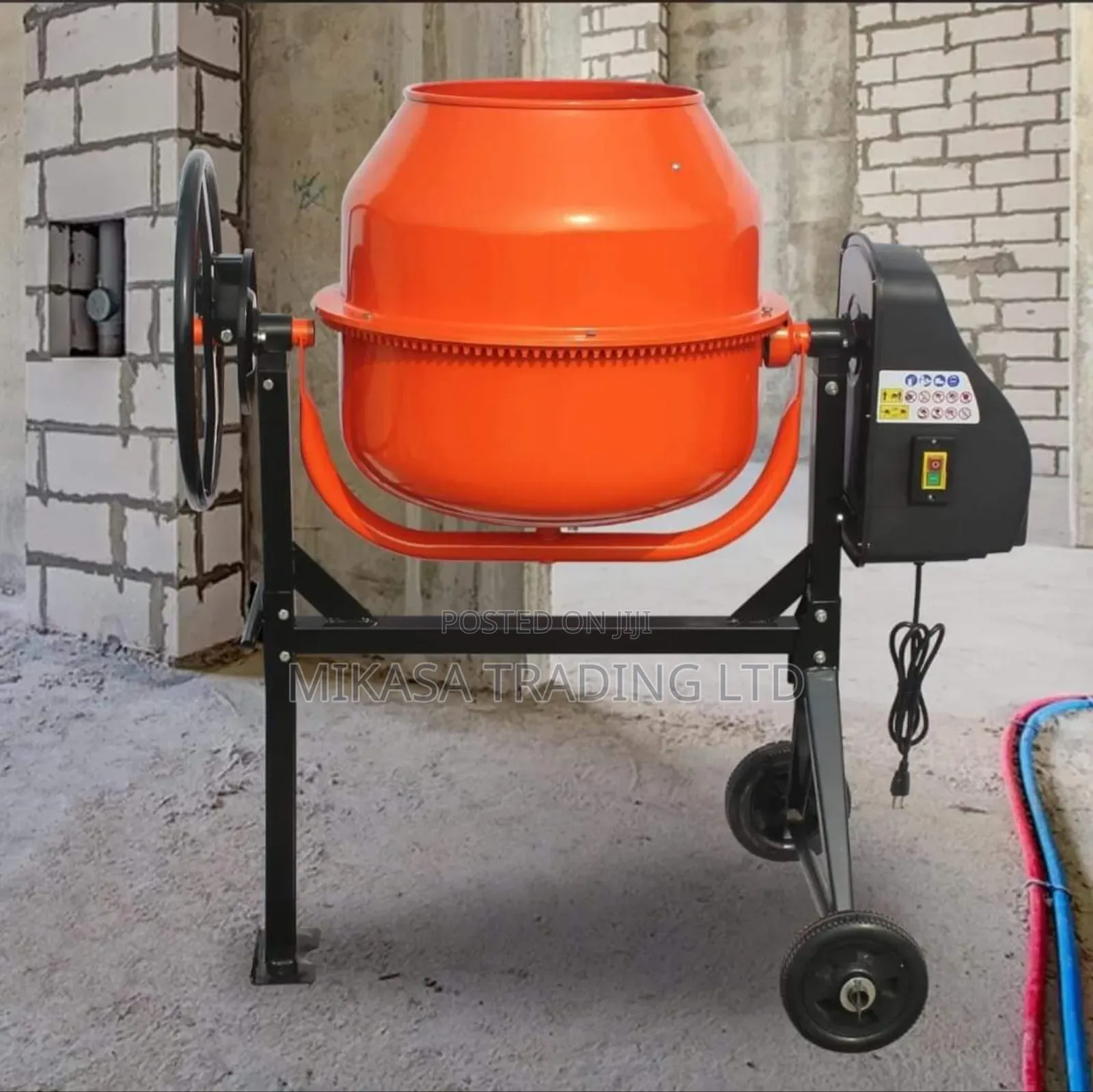 Electric Toller Concrete Mixer 200l