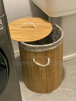 Large Eco Friendly Bamboo Laundry Basket