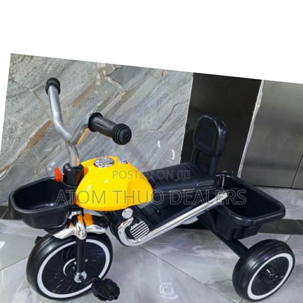 Yellow Kids Tricycle Restocked on Offer - main view