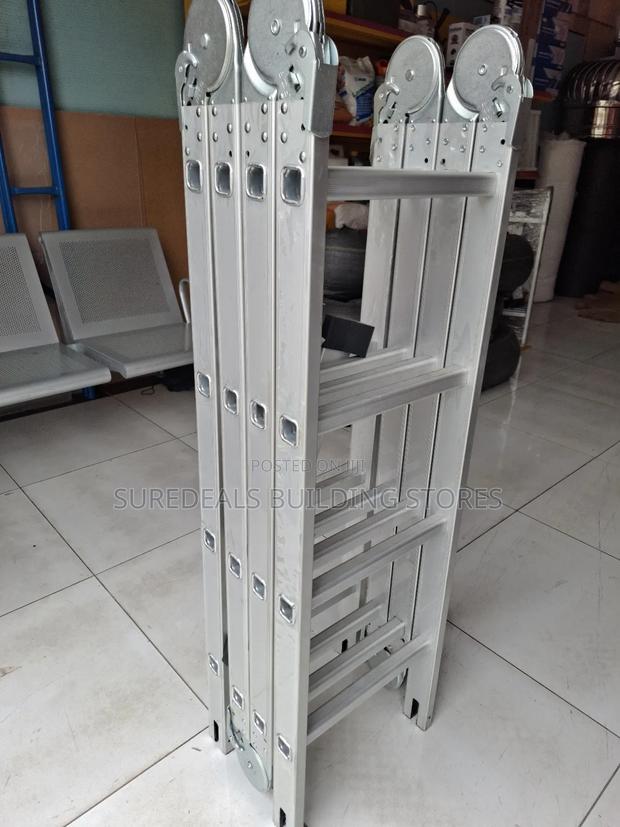 Aluminium Multipurpose Ladder-[4×4]=16ft - thumbnail 4