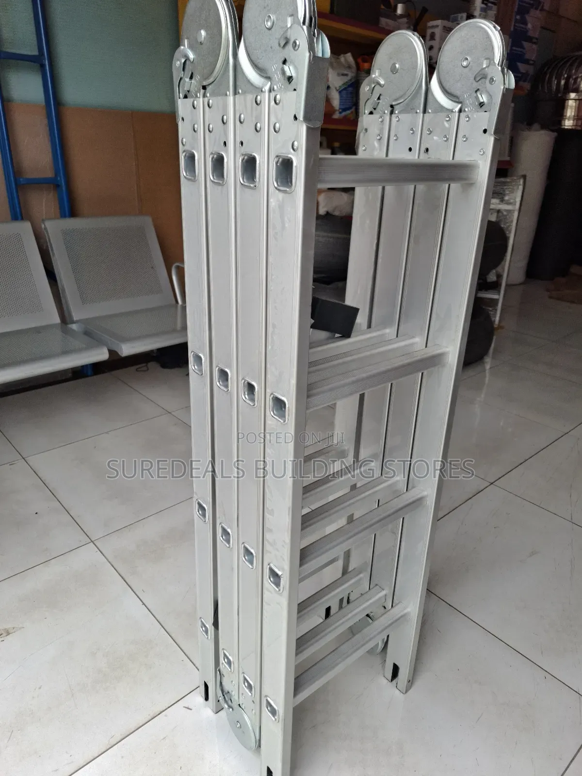 Aluminium Multipurpose Ladder-[4×4]=16ft
