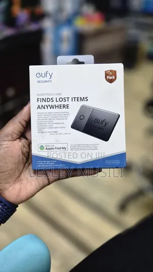 Eufy Security by Anker Smarttrack Card (Black, 1-Pack)