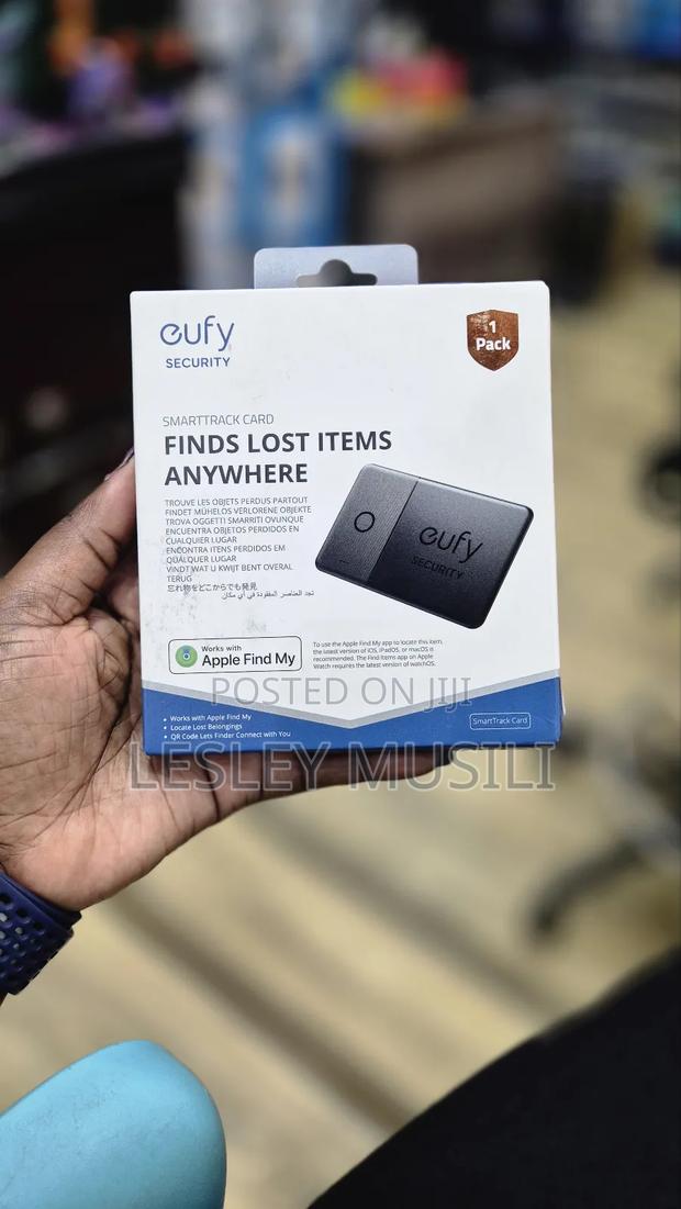 Eufy Security by Anker Smarttrack Card (Black, 1-Pack)