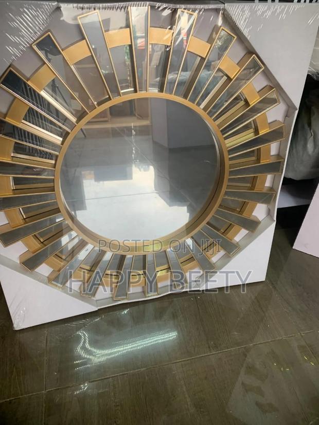 Decorative, Round Sunburst Wall Mirror(60cm ) - thumbnail 2