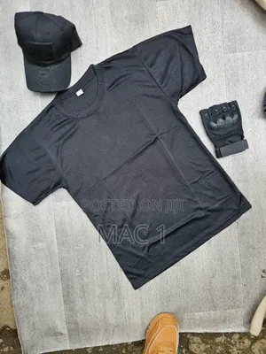 Black Tactical Shirts Good 4 Combination Set