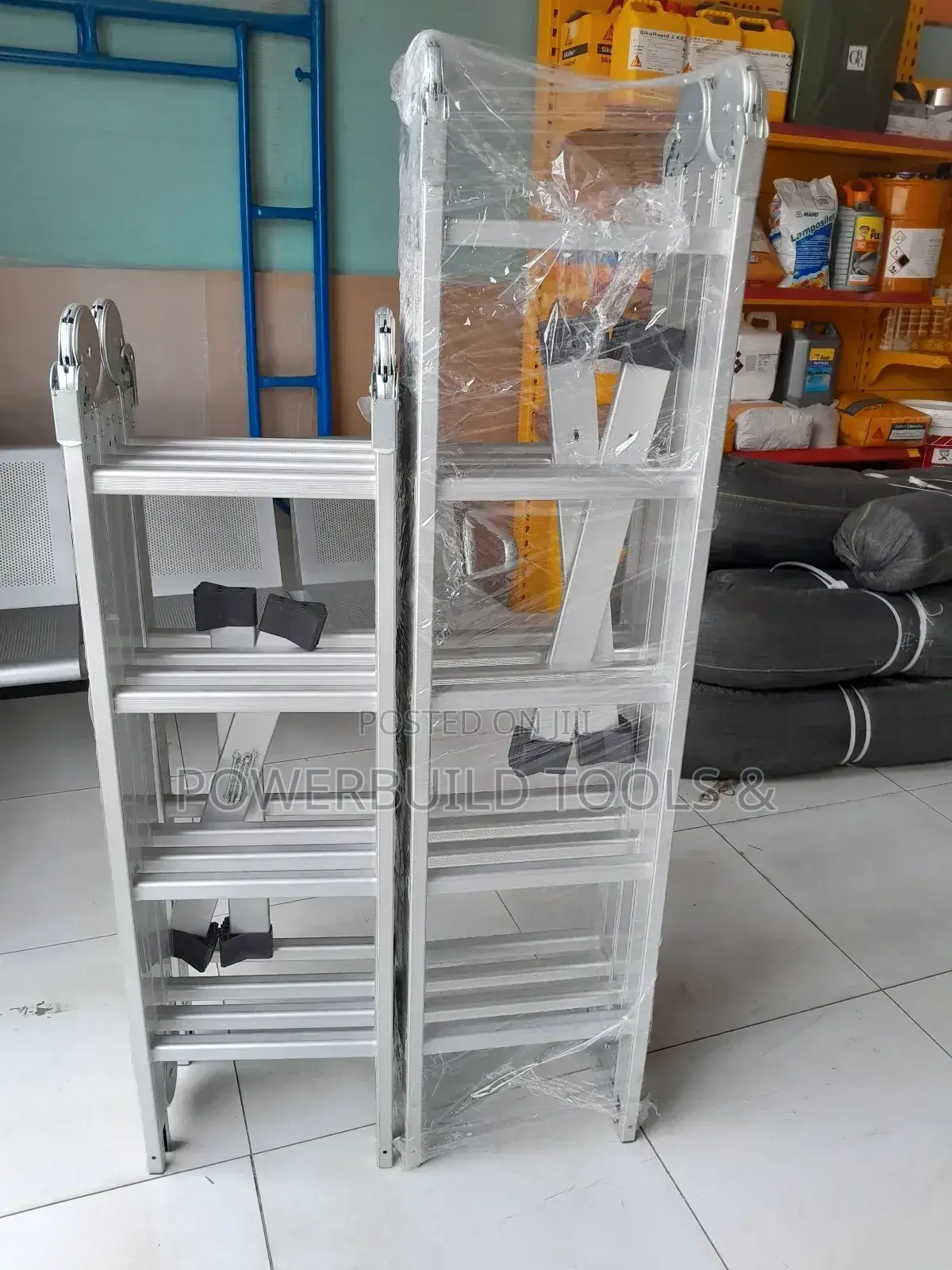 4m by 5m Aluminium Multipurpose Ladder