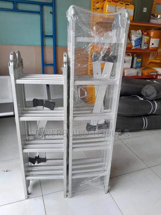 4m by 5m Aluminium Multipurpose Ladder - thumbnail 2