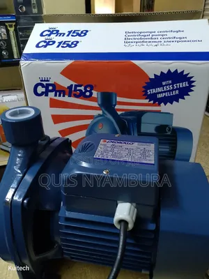 1hp Pedrollo Water Pump, With Stainless Steel Impeller.