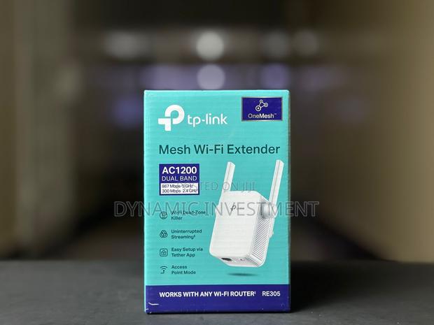 TP-LINK TL-RE305 – AC1200 Mesh Wi-Fi Range Extender