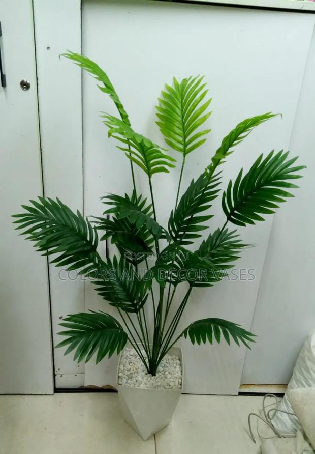 1.2m Long Palm Tree With Vase KSH 3500 - main view
