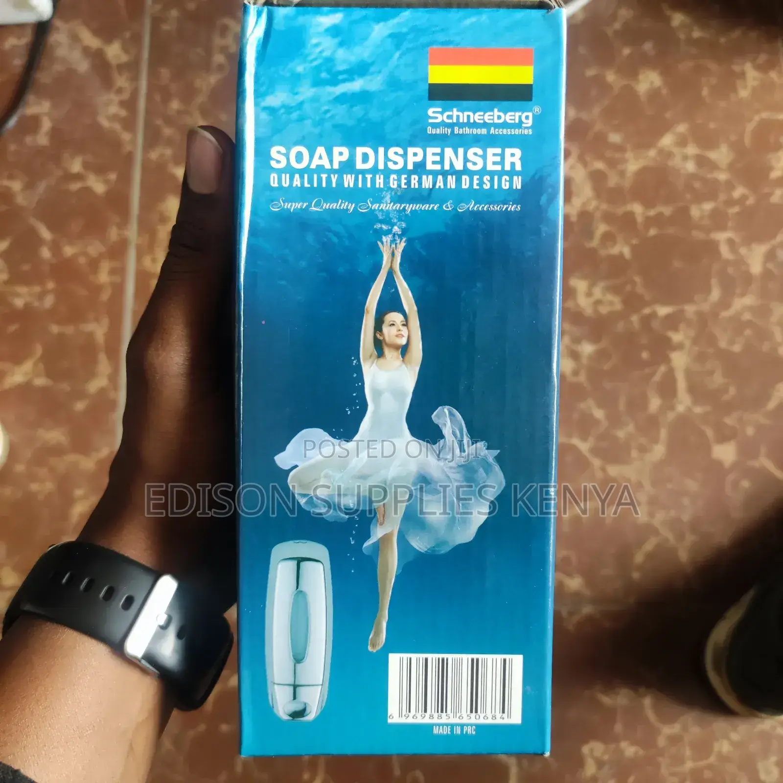 Soap Dispensers Silver Chrome Colour Bathroom Dispenser