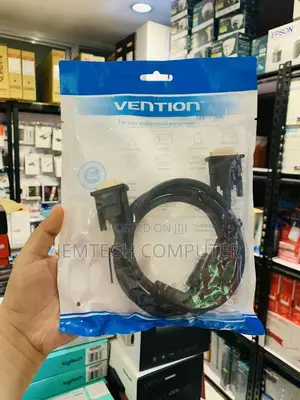 Vention Vga(3+6) Male to Male Cable With Ferrite Cores 5met