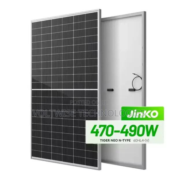 Original Jinko 490w Monocrystaline Solar Panels
