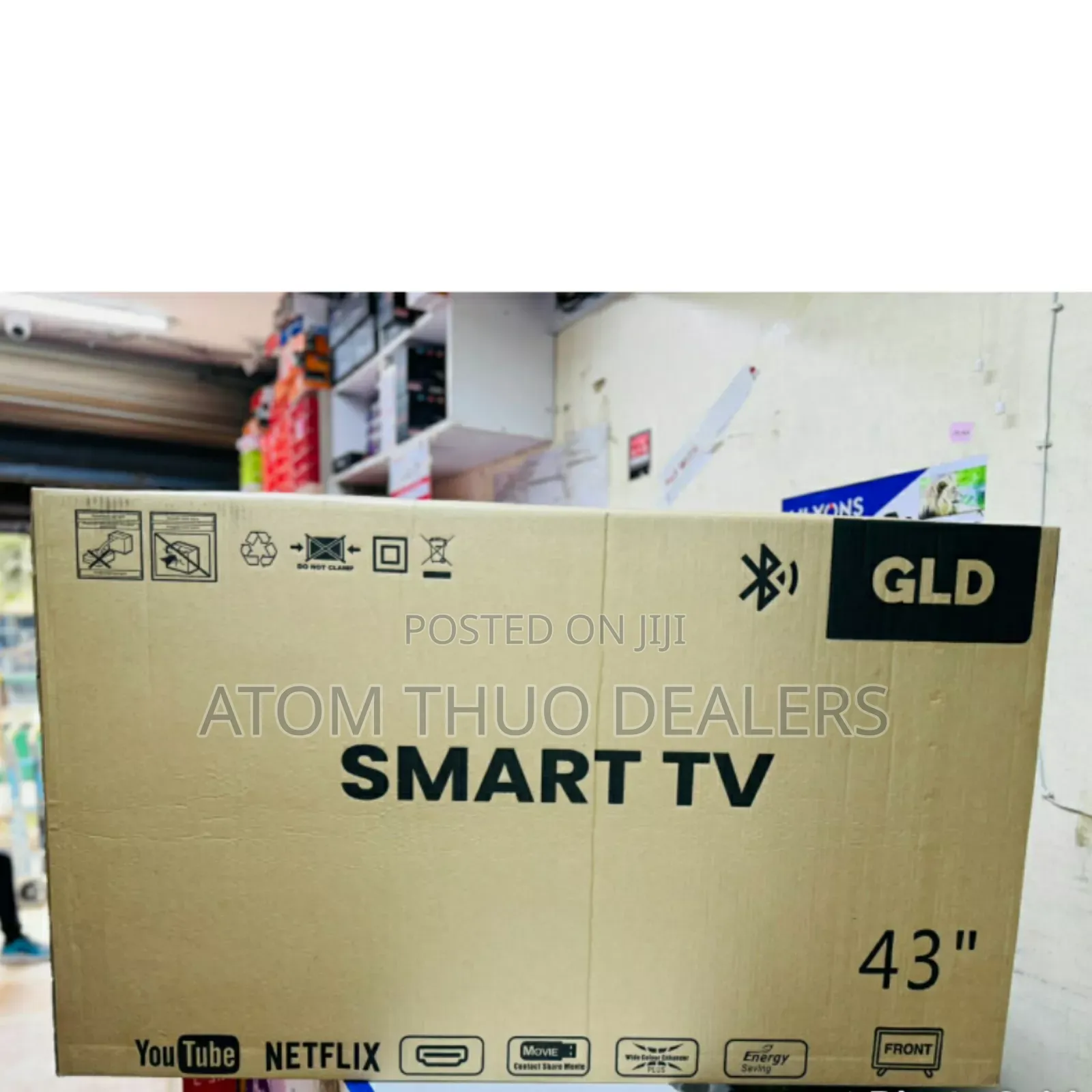 Brand New Smart Tv GLD 43 Inches Tv With Youtube Netflix