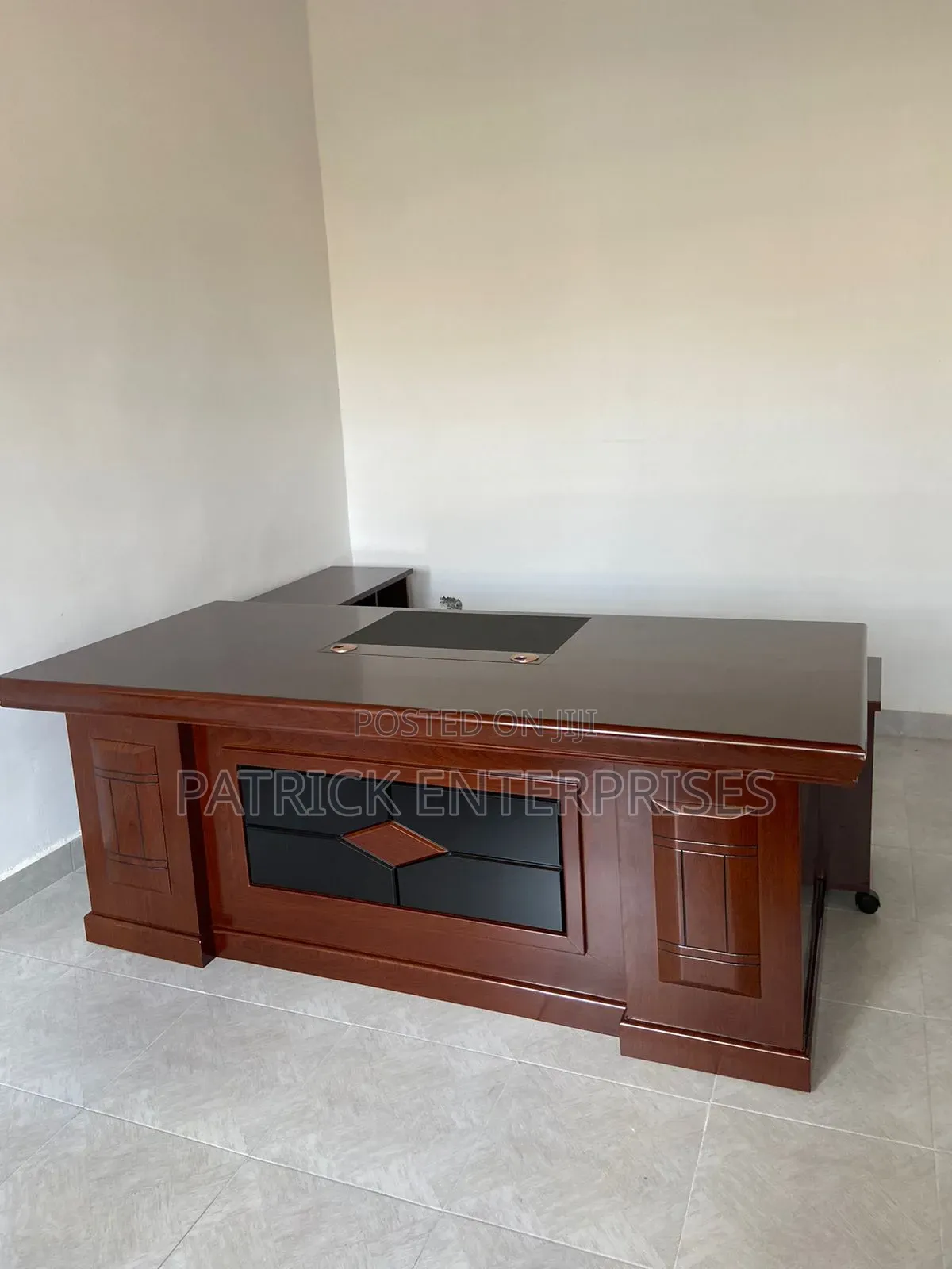 Executive Imported Mahogany Office Desk