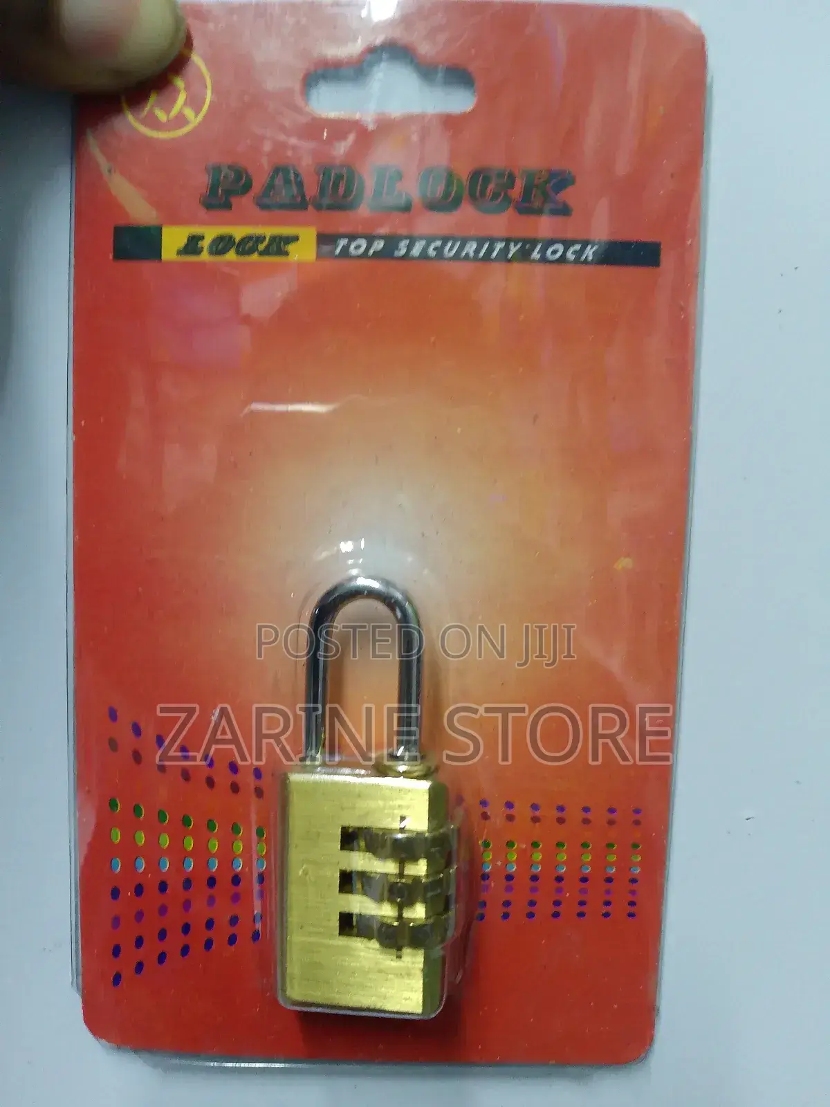 Top Security Briefcase 3 Combination Password Padlock