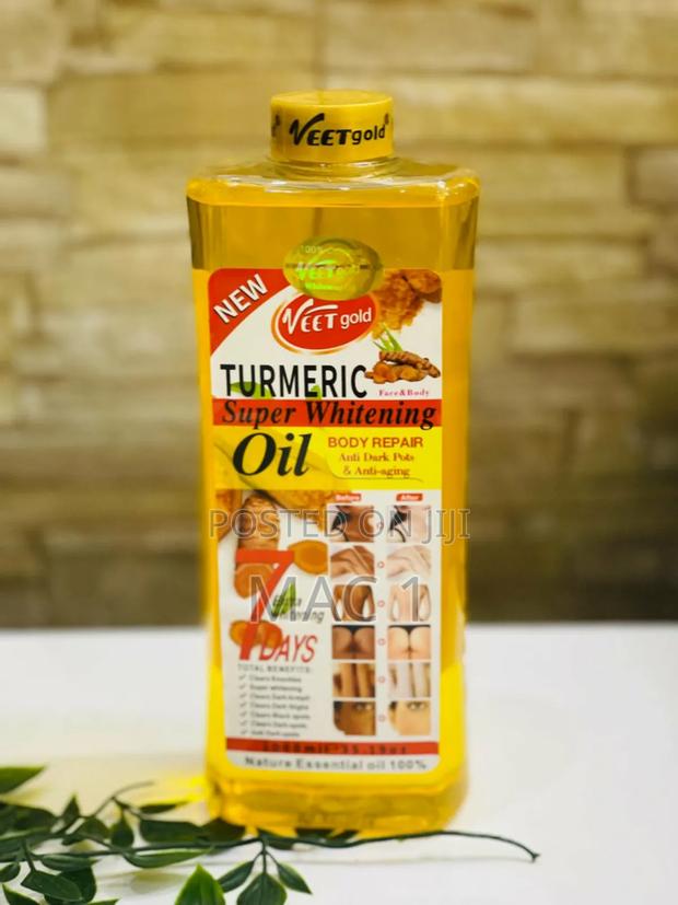 Veet Gold Brand New Turmeric 7 Day Whitening Oil
