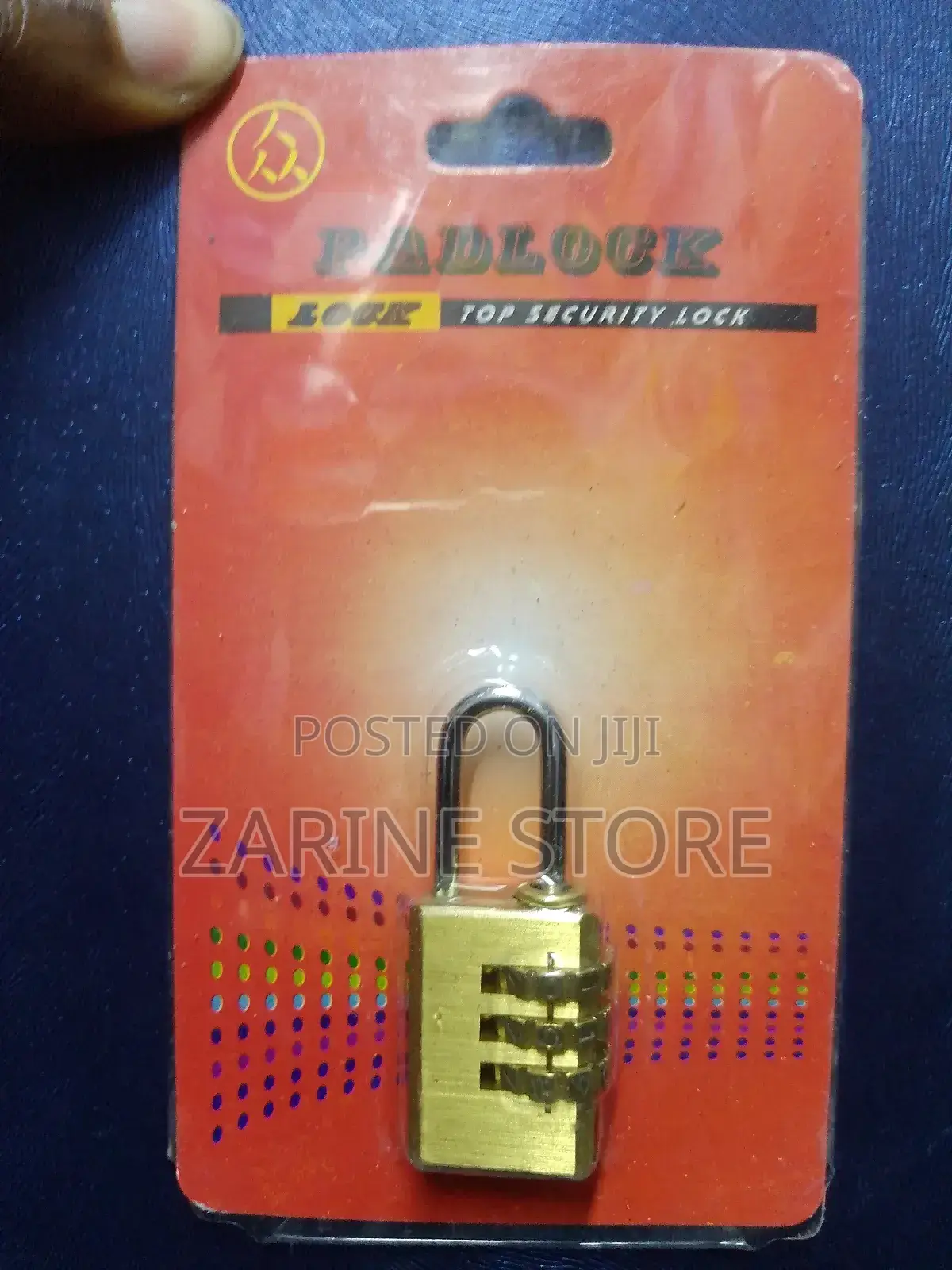 Briefcase Top Security Password Lock