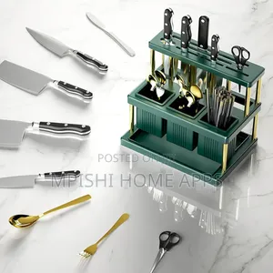 Knives Chopstick Cage With 3 Spoon Slots
