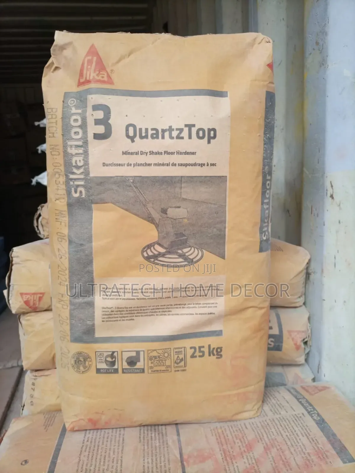 3 Quartztop, Floor Hardener, 25kgs
