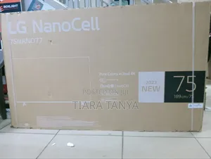 LG 75 Inch NANO77 Nanocell Smart TV