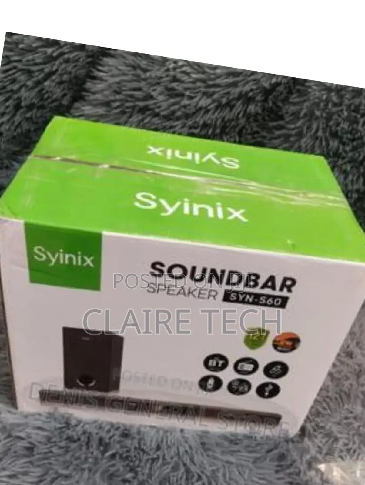 SYN-S60 Black Synix Sound Bar System Restocked