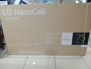LG 75 Inch NANO77 Nanocell Smart TV