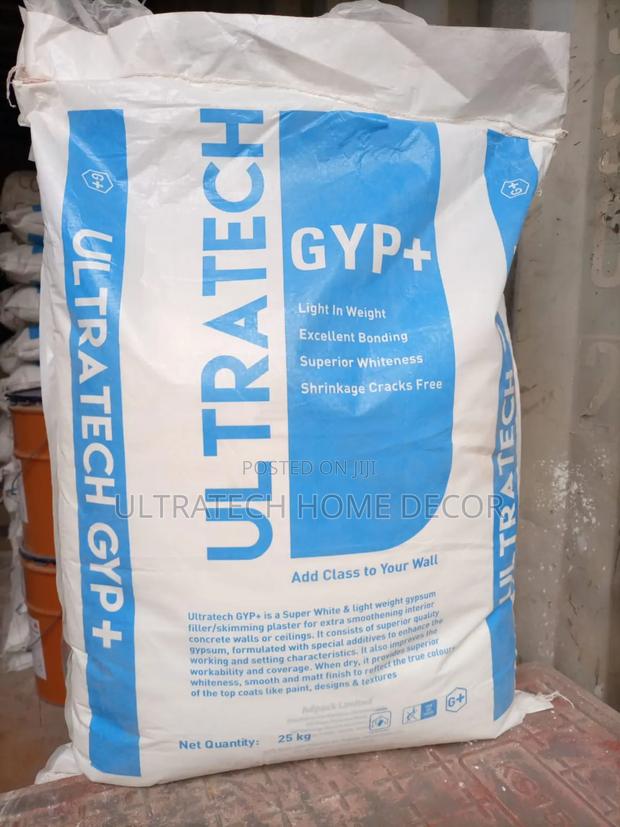 Ultratech Gyp+ ,Gyprock Filler ,25kgs