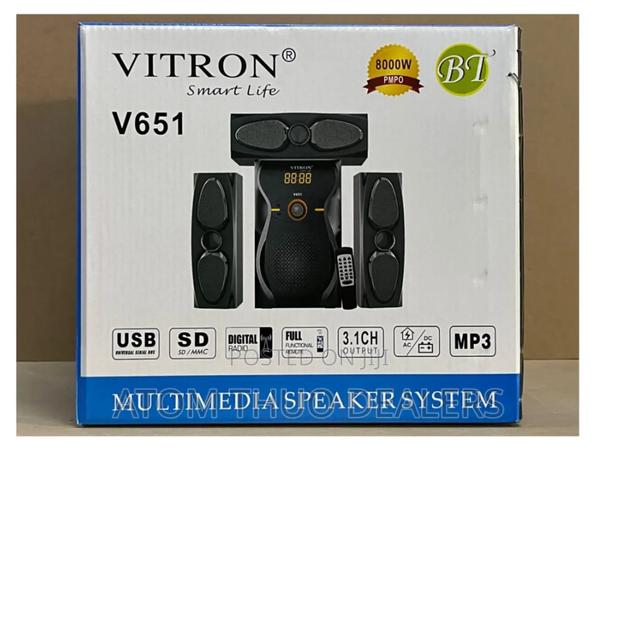 3.1CH Vitron Woofer V651 Multimedia Speaker System v 651