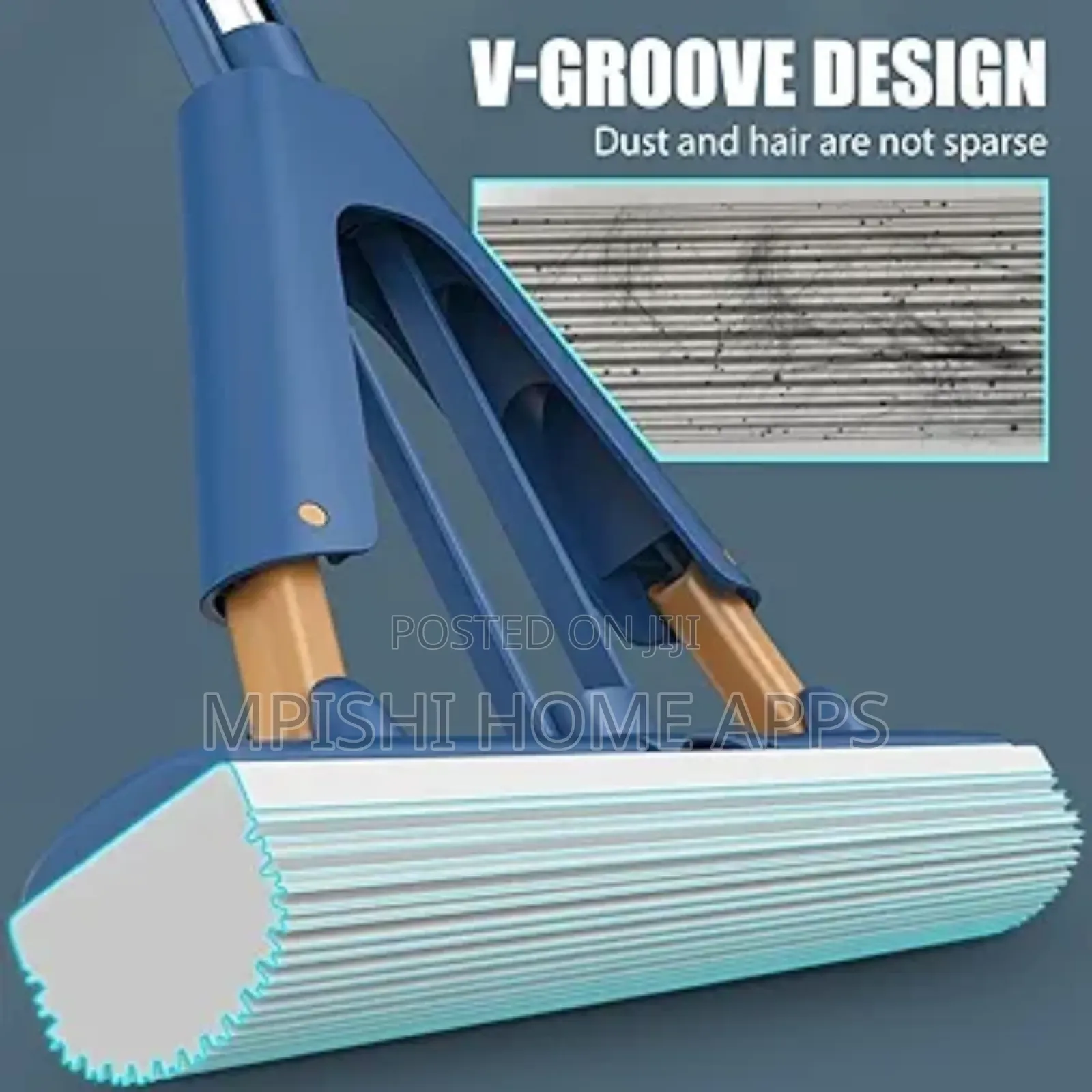Self Wringing Soaking Sponge Mop, 38cm X110cm