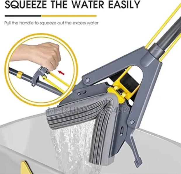 Self Wringing Soaking Sponge Mop, 38cm X110cm - thumbnail 5