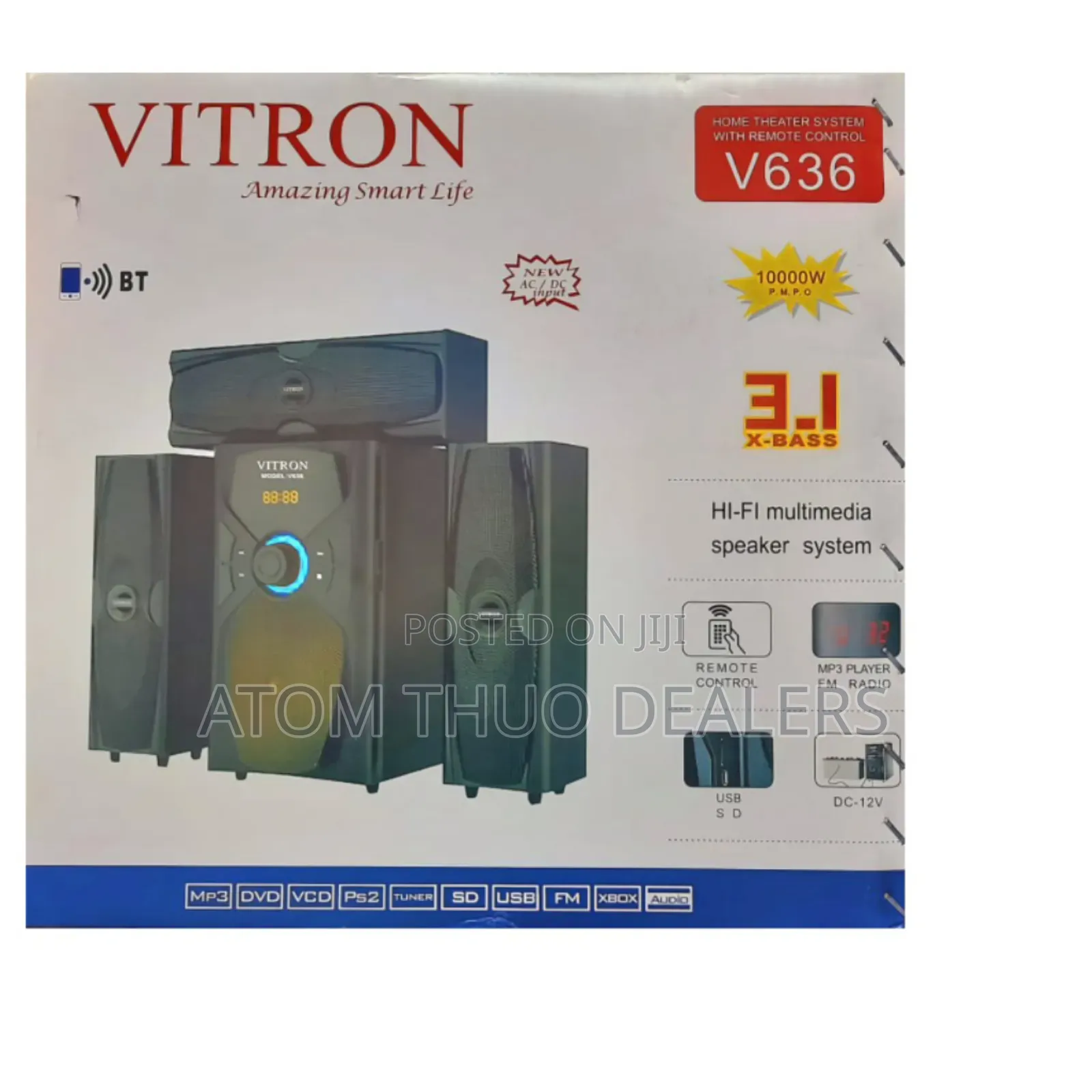 Vitron v 636 Woofer3.1 Multimedia Speaker System