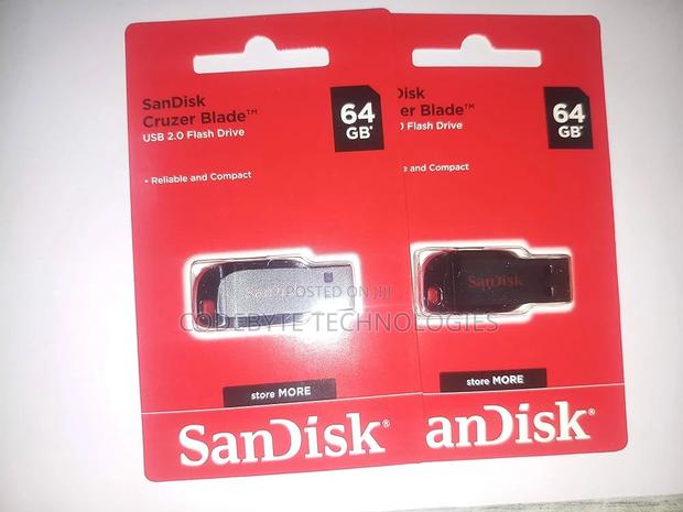 Sandisk Cruzer Blade 2.0 64GB Flash Drive - main view