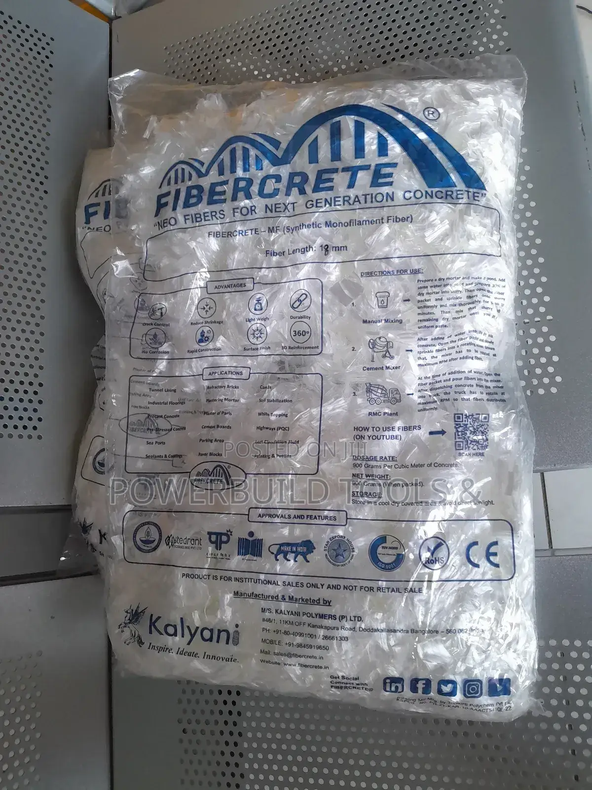 Concrete Fiber Mesh