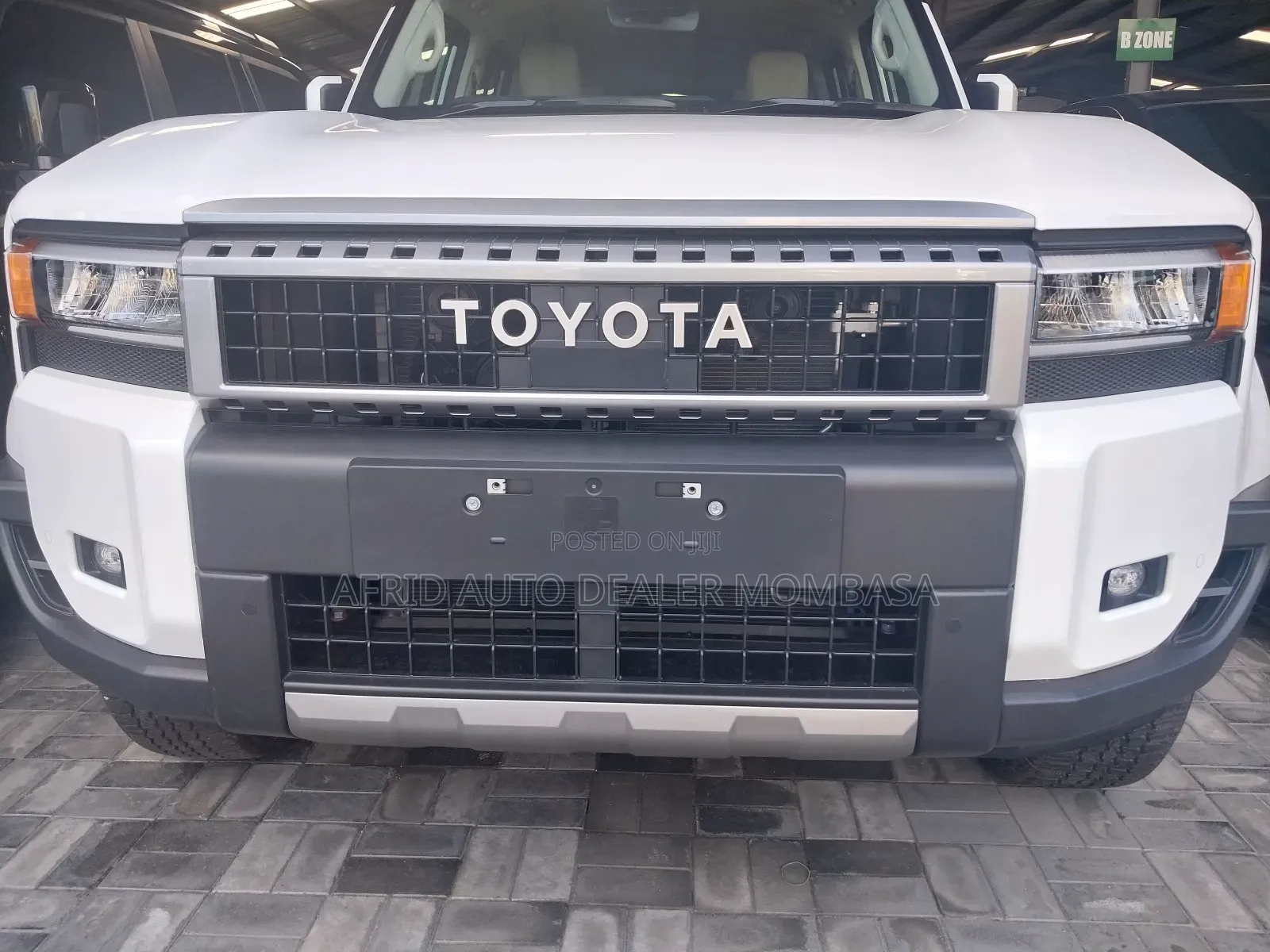 New Toyota Land Cruiser Prado 2024 White