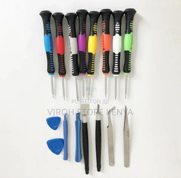 Mobile Phone Repair Kit Screwdriver Kit + Forceps - thumbnail 2
