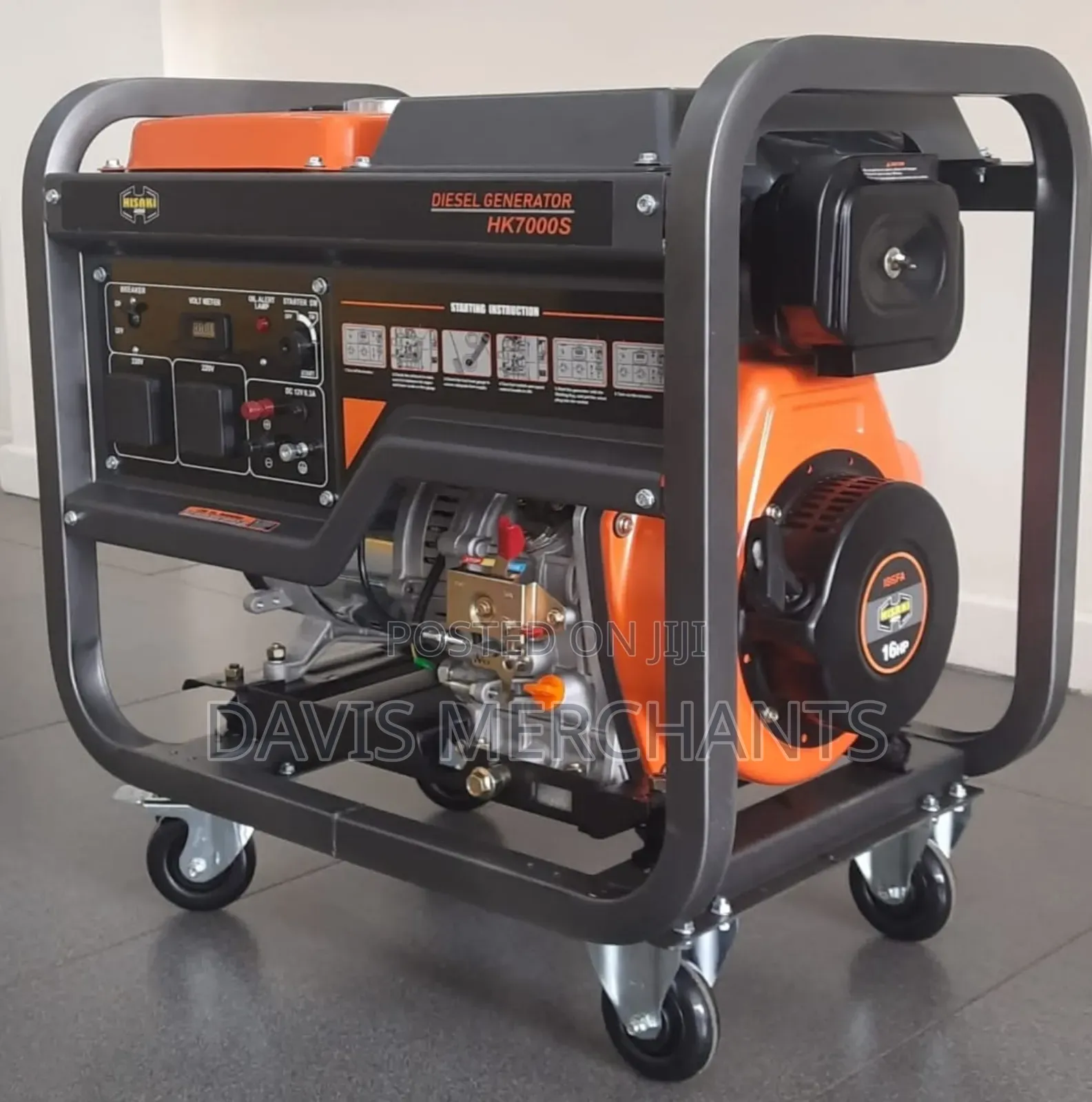 New Arrival for Hisaki 7.5 Diesel Generator