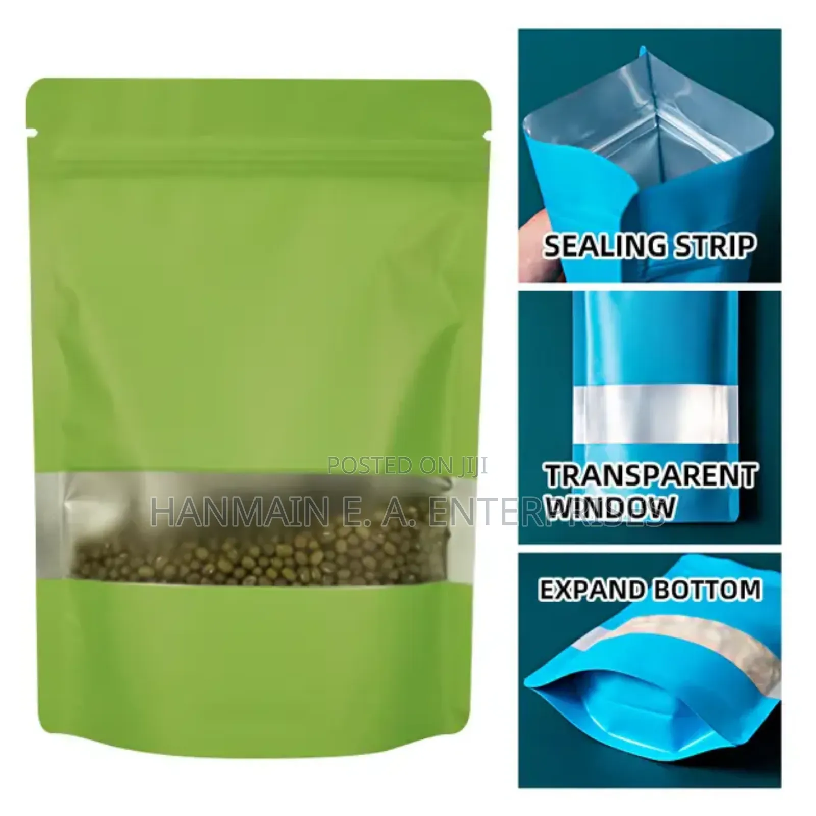Window Kraft,Aluminium Ziplock Bags