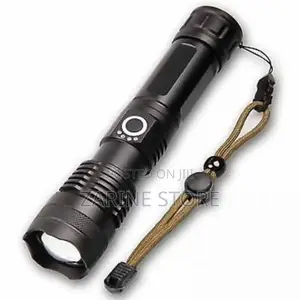 Zoom Torch, Flashlight, Metallic Made Torch, 10 Hours Light
