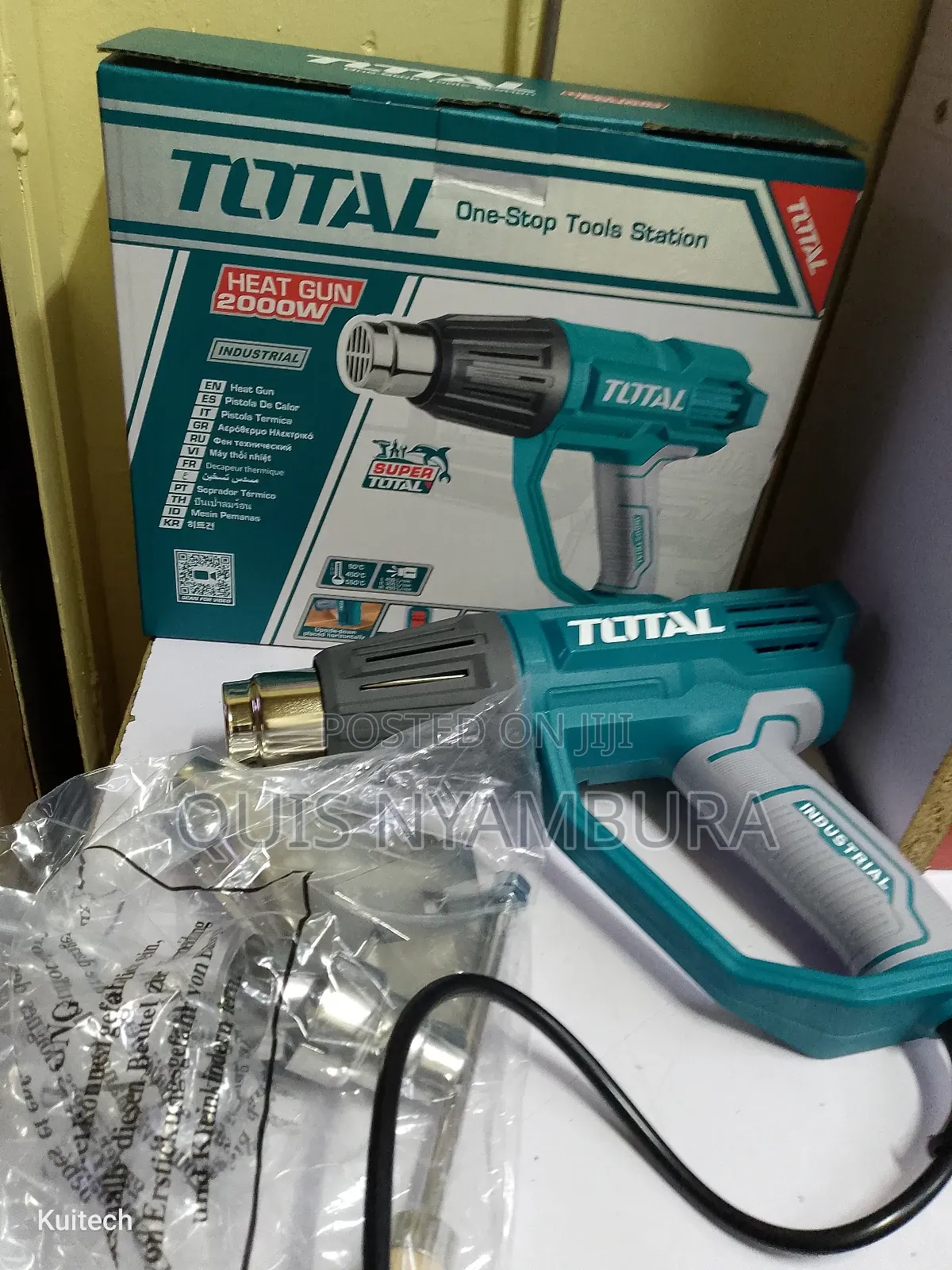 Total Hot Air Gun,Heat Gun 2000w