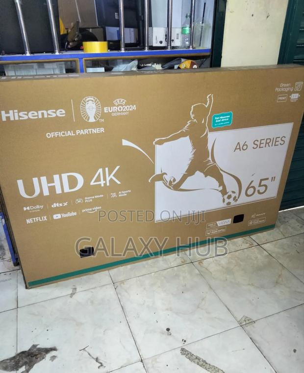 Hisense A6series 65 Inches Uhd Flameless Smart Android Available - thumbnail 2