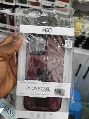 iPhone 12 Pro Max HDD Cases Cover Maroon