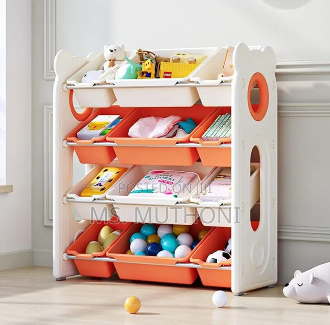 Play Room/ Kids Area Organizer With 12 Detachable Trays