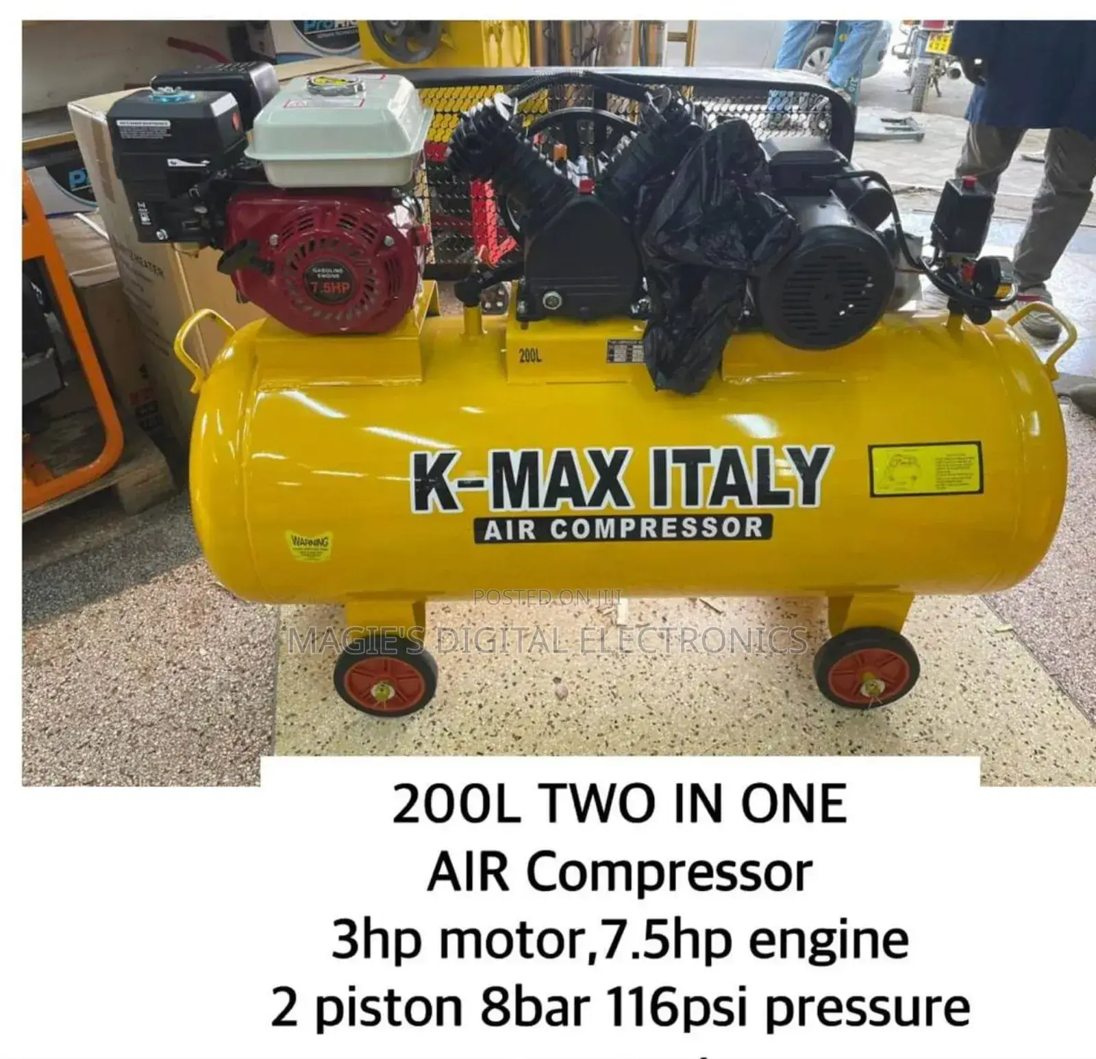 200l Kmax Air Compressor