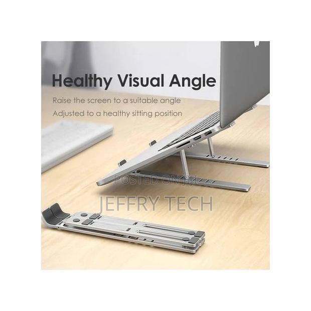 Metallic Laptop Stand for Laptops and Tablets - thumbnail 3