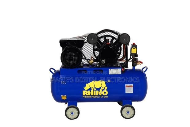 Durable Rhino Electric Air Compressor 50litre