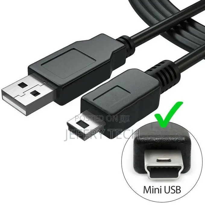 1m USB 2.0 a to Mini 5pin B V3 Data Cables Fast Charging Wir