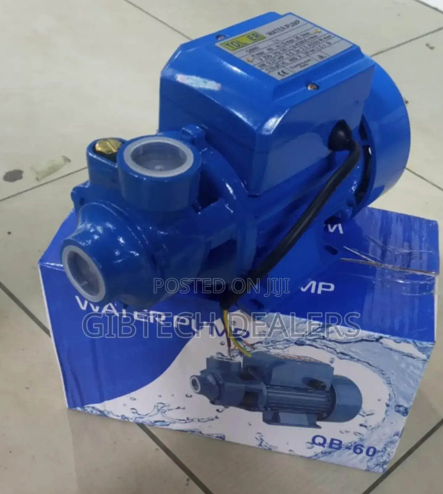 0.5hp Booster Water Pump 40m Head Electric